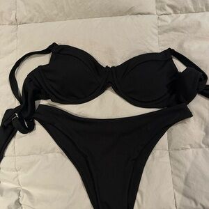 Amazon Black Women's Bikini Set